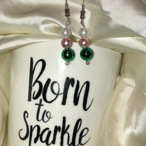 Christmas ornament dangle earrings Fun Festive New - Picture 5 of 8